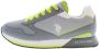 U.s. Polo Assn. Grijze Vetersportschoenen met Contrasterende Details Gray Heren - Thumbnail 2