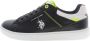 U.s. Polo Assn. Heren Sneakers Zwart Print Alle Seizoenen Zwart Heren - Thumbnail 2