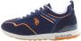 US Polo Assn U.S. POLO ASSN. Tabry 002 Heren Sneakers Schoenen Blauw DBL-ORA02 - Thumbnail 2