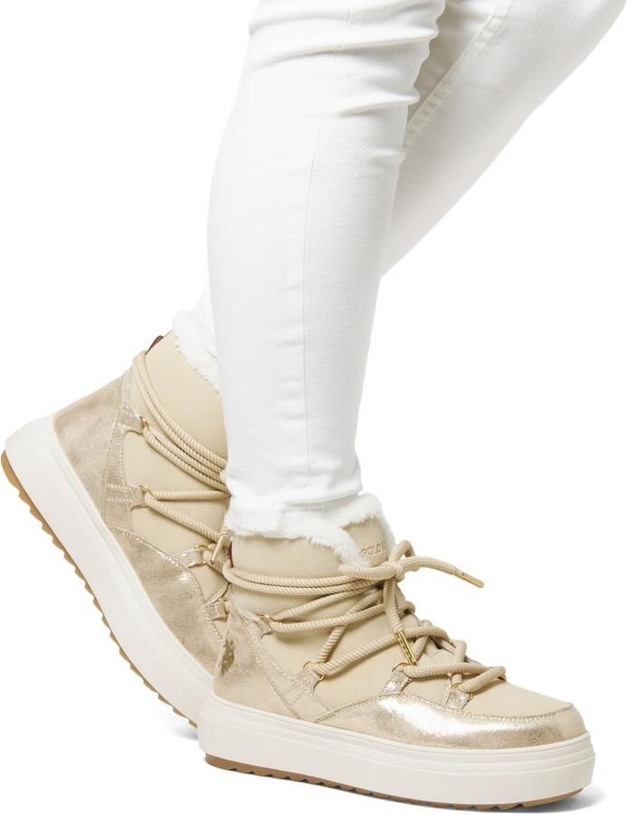 U.S. POLO ASSN. Boots beige goud - Foto 3