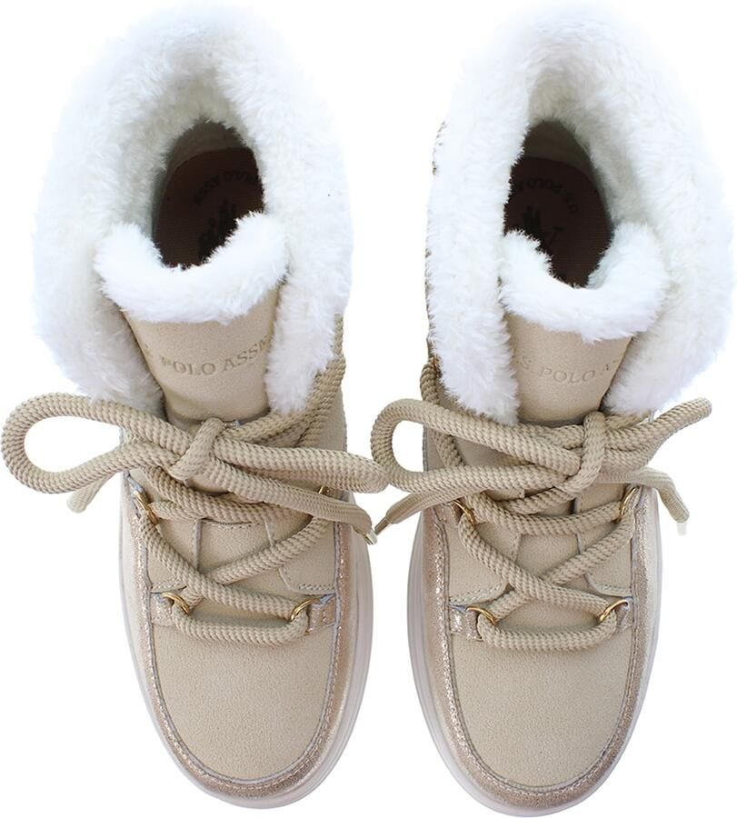 U.S. POLO ASSN. Boots beige goud - Foto 2
