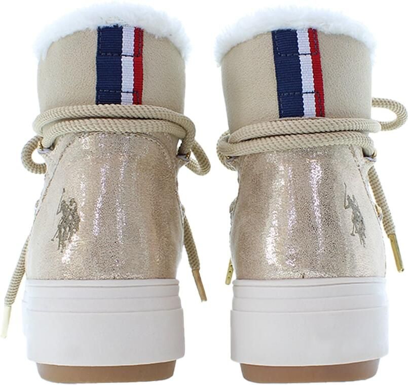 U.S. POLO ASSN. Boots beige goud - Foto 4