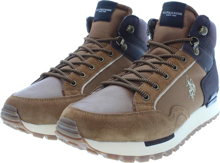 U.S. POLO ASSN. Boots bruin zwart - Foto 4