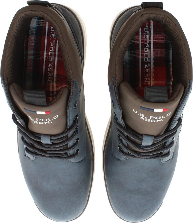 U.S. POLO ASSN. Boots donkerblauw donkerbruin wit - Foto 2