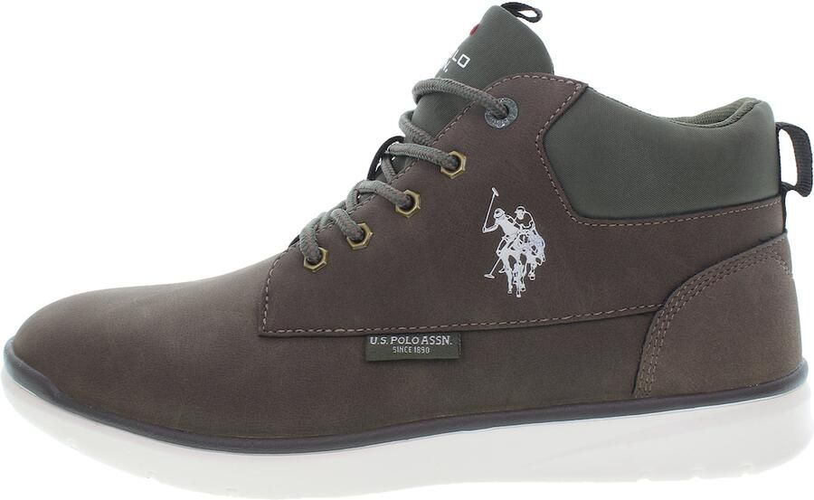 U.S. POLO ASSN. Boots donkerbruin donkergroen wit