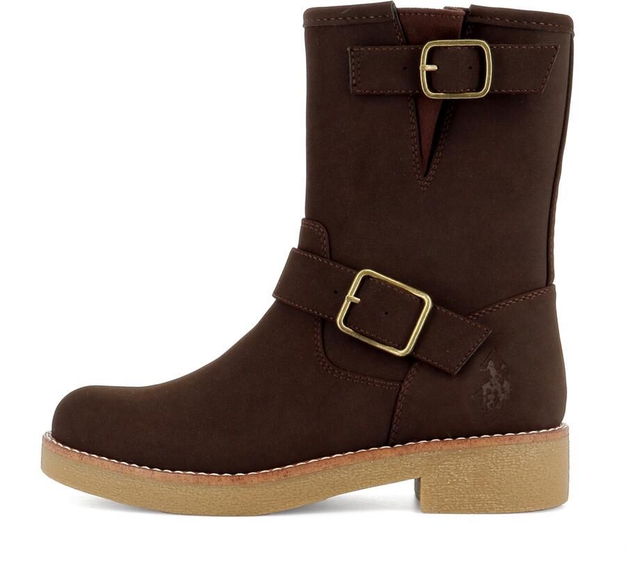 US POLO ASSN. Boots 'Maggie' donkerbruin - Foto 3