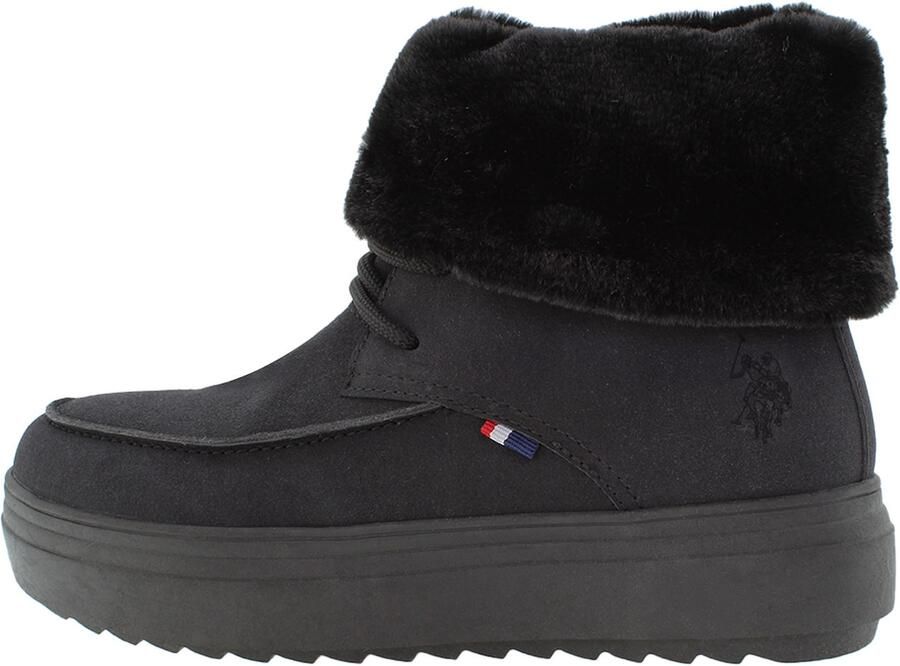 U.S. POLO ASSN. Enkellaarsjes 'ICY001WDHF1' navy rood zwart wit - Foto 4