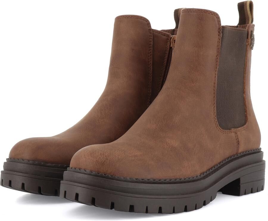 US POLO ASSN. Enkellaarsjes 'Nikita' cognac - Foto 2