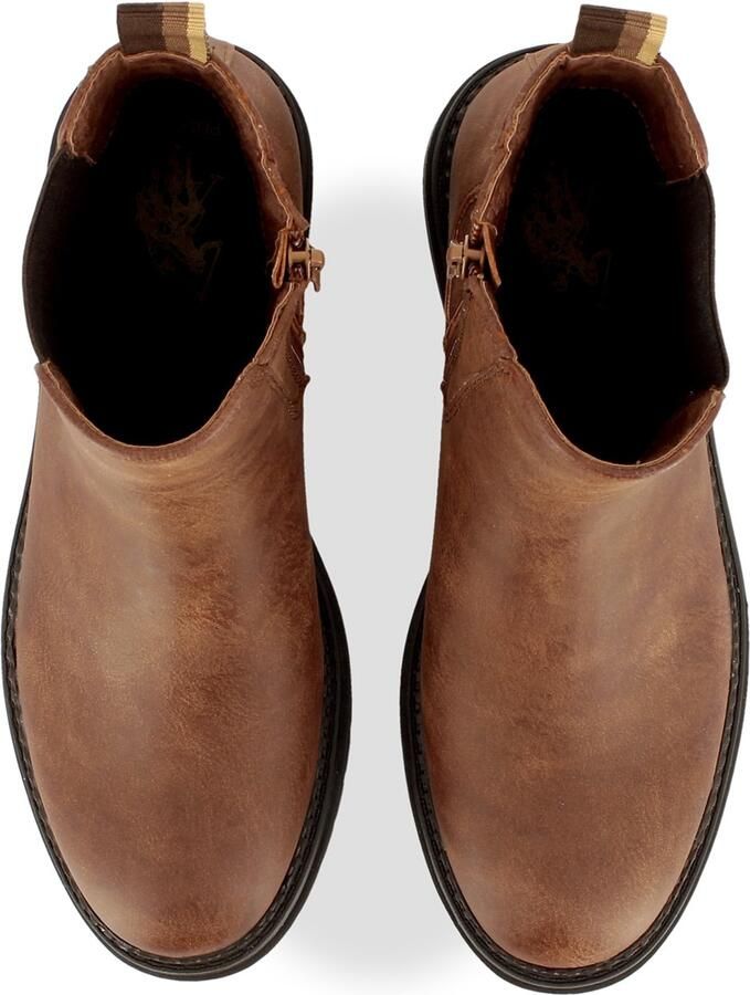 US POLO ASSN. Enkellaarsjes 'Nikita' cognac - Foto 3