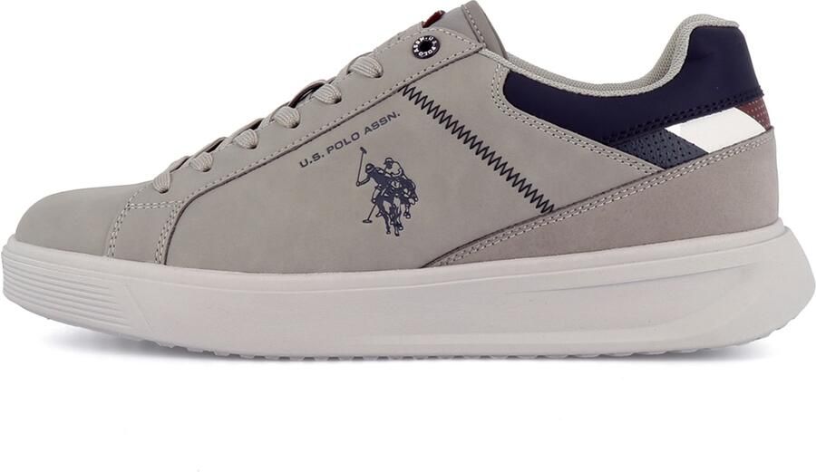 US POLO ASSN. Slip-ons ' RON ' lichtgrijs