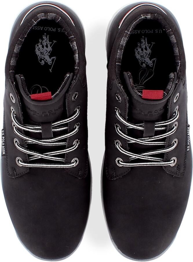 US POLO ASSN. Sneakers hoog 'Ygor' zwart - Foto 3