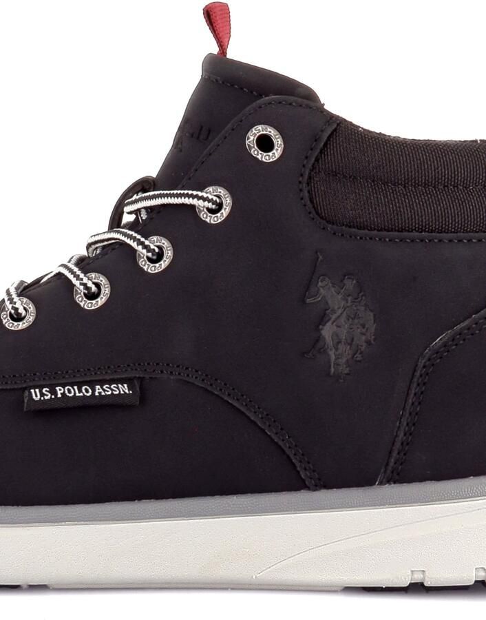 US POLO ASSN. Sneakers hoog 'Ygor' zwart - Foto 2