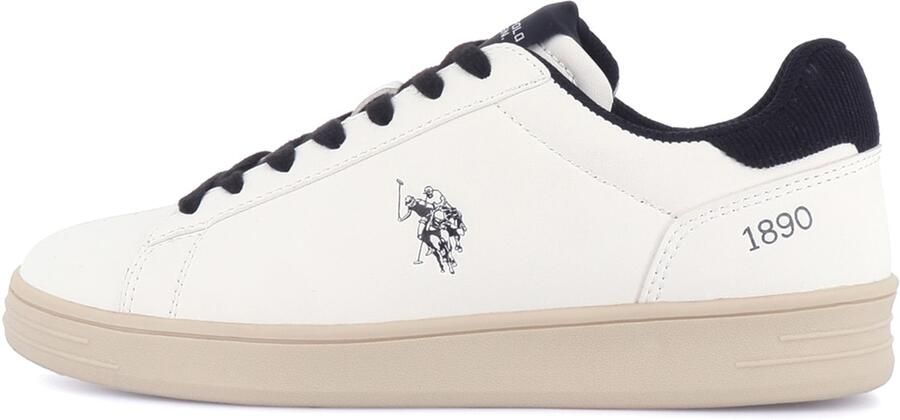US POLO ASSN. Sneakers laag 'Alpha' navy wit