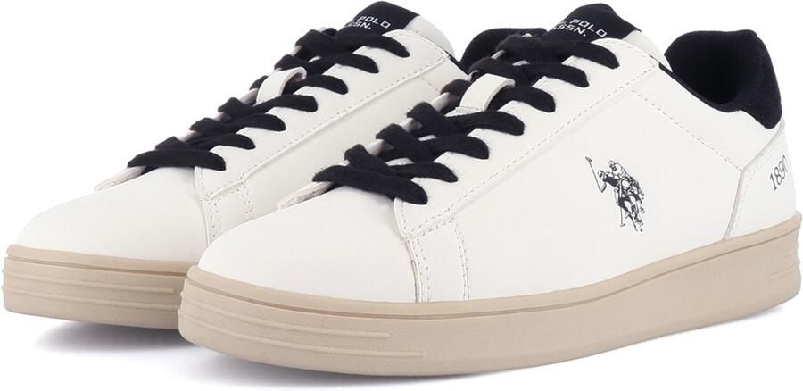 US POLO ASSN. Sneakers laag 'Alpha' navy wit - Foto 4