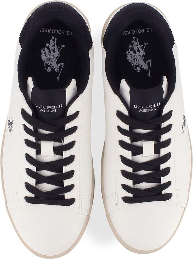 US POLO ASSN. Sneakers laag 'Alpha' navy wit - Foto 3