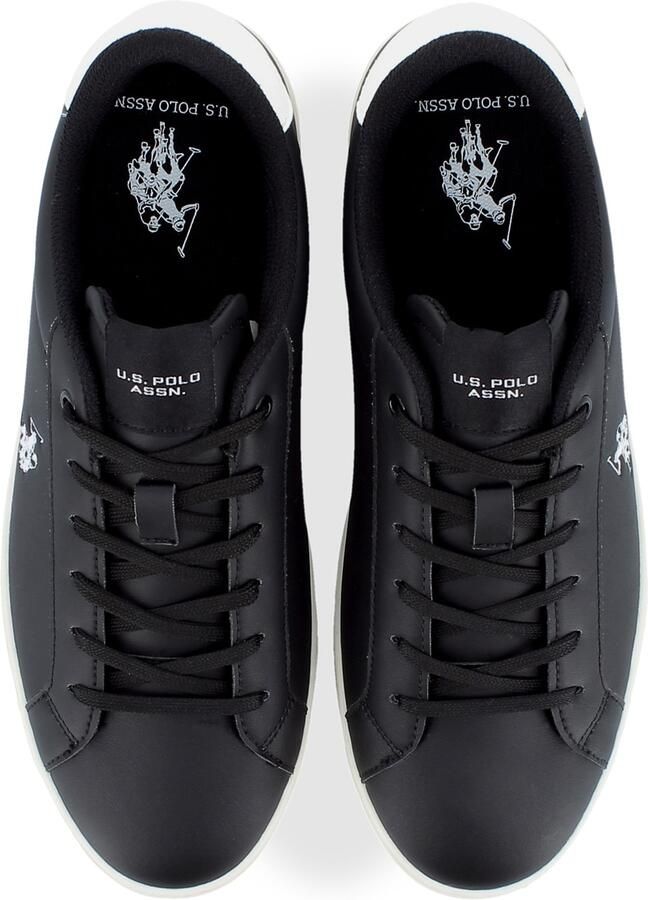 US POLO ASSN. Sneakers laag 'Alpha' zwart offwhite - Foto 3