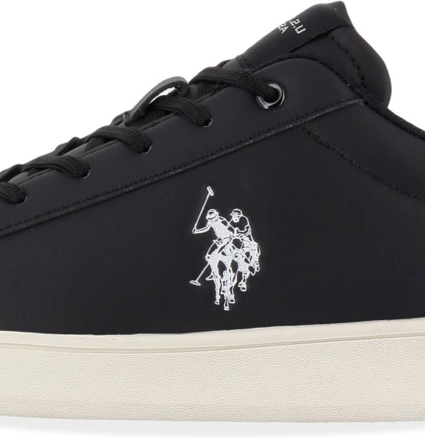 US POLO ASSN. Sneakers laag 'Alpha' zwart offwhite - Foto 2