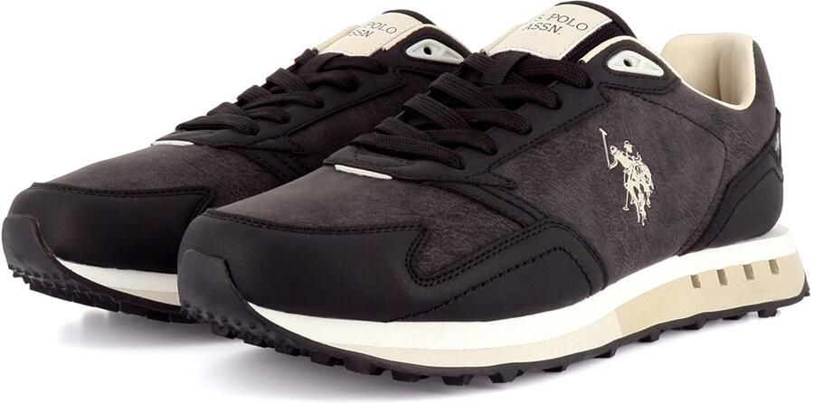 US POLO ASSN. Sneakers laag 'April' crème zwart - Foto 4