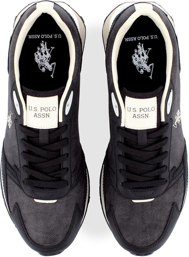 US POLO ASSN. Sneakers laag 'April' crème zwart - Foto 3