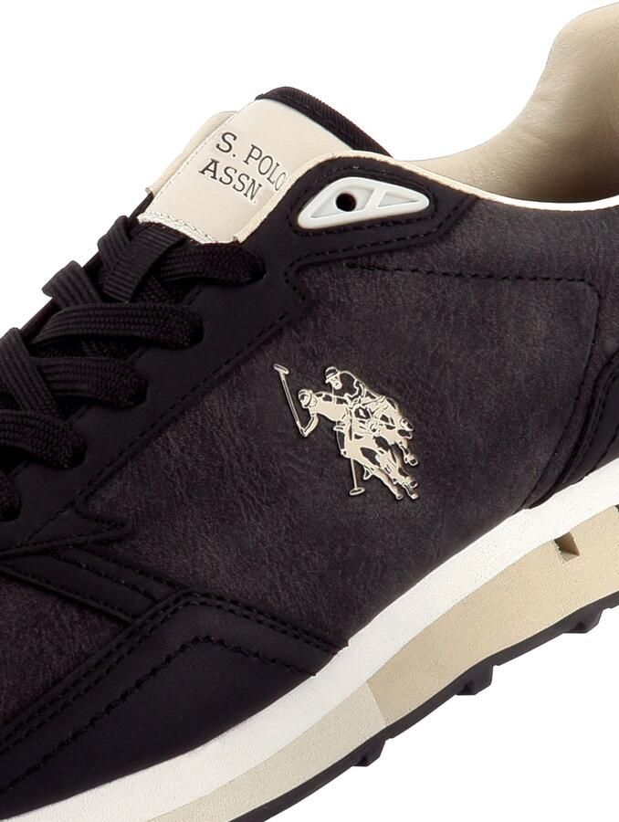 US POLO ASSN. Sneakers laag 'April' crème zwart - Foto 2