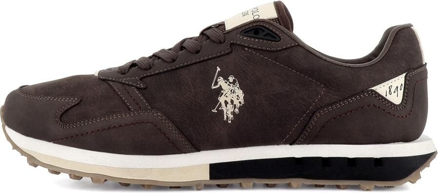 US POLO ASSN. Sneakers laag 'April' donkerbruin - Foto 2