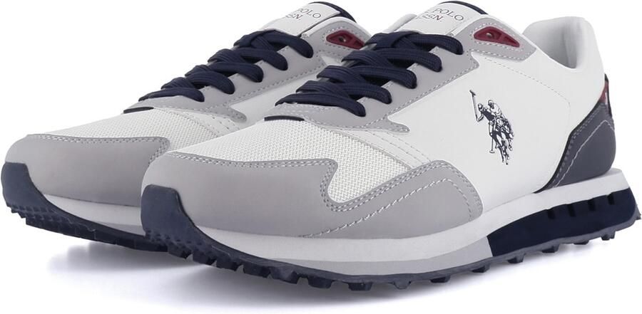 US POLO ASSN. Sneakers laag 'April' marine grijs wit - Foto 4