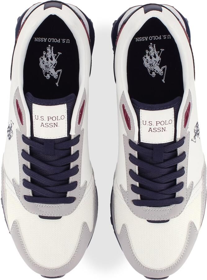 US POLO ASSN. Sneakers laag 'April' marine grijs wit - Foto 3