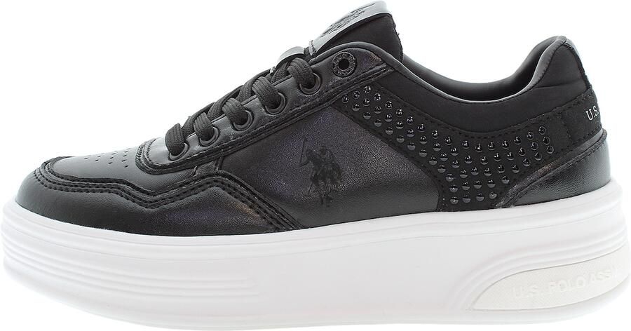 U.S. POLO ASSN. Sneakers laag 'ASUKA009W 5YN1' zwart