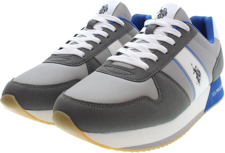 U.S. POLO ASSN. Sneakers laag 'Balbil002' blauw grijs donkergrijs wit - Foto 4