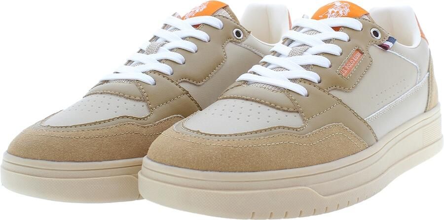 U.S. POLO ASSN. Sneakers laag beige lichtbruin - Foto 4
