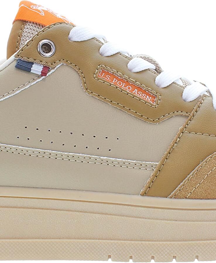 U.S. POLO ASSN. Sneakers laag beige lichtbruin - Foto 2