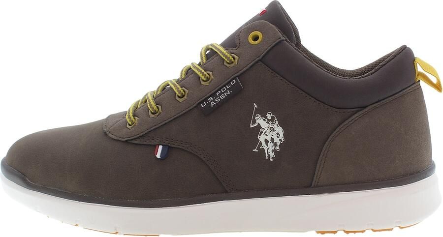 U.S. POLO ASSN. Sneakers laag blauw bruin geel rood wit