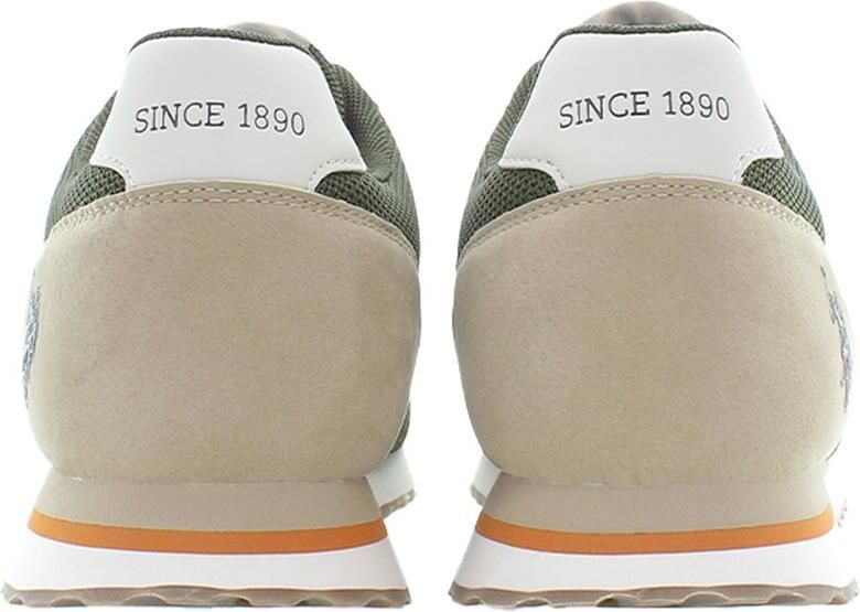 U.S. POLO ASSN. Sneakers laag blauw groen oranje wit - Foto 5