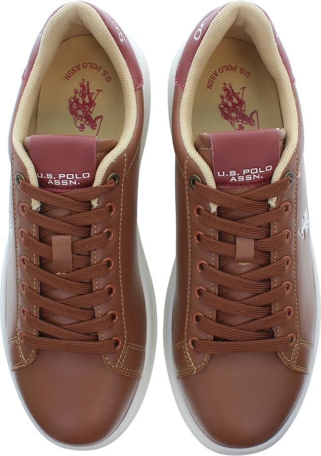 U.S. POLO ASSN. Sneakers laag bruin - Foto 3