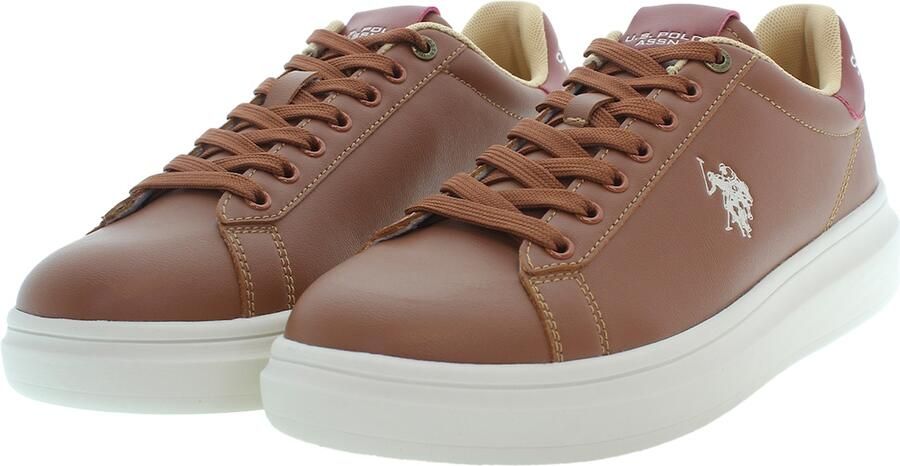 U.S. POLO ASSN. Sneakers laag bruin - Foto 4