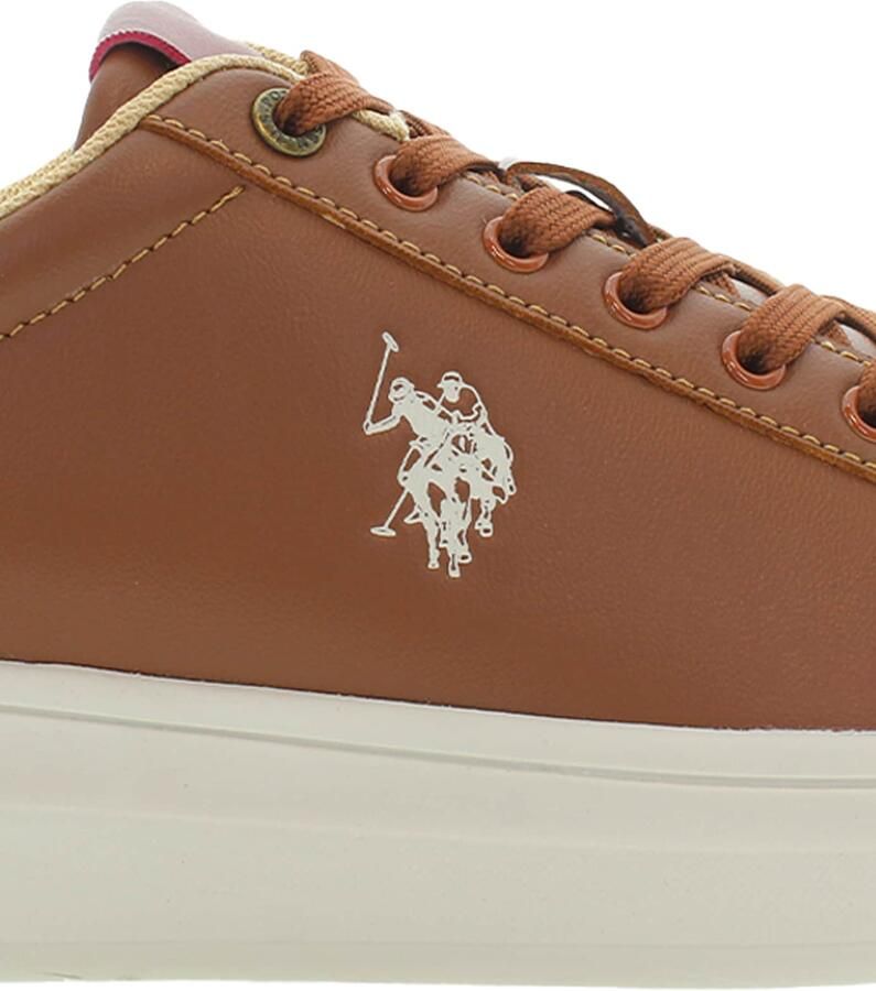U.S. POLO ASSN. Sneakers laag bruin - Foto 2