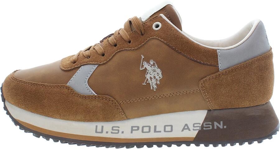 U.S. POLO ASSN. Sneakers laag bruin