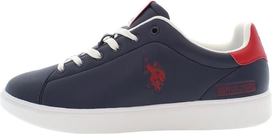 U.S. POLO ASSN. Sneakers laag 'Byron001' marine bloedrood offwhite - Foto 5