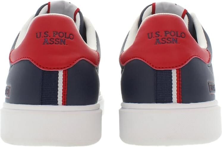 U.S. POLO ASSN. Sneakers laag 'Byron001' marine bloedrood offwhite - Foto 7