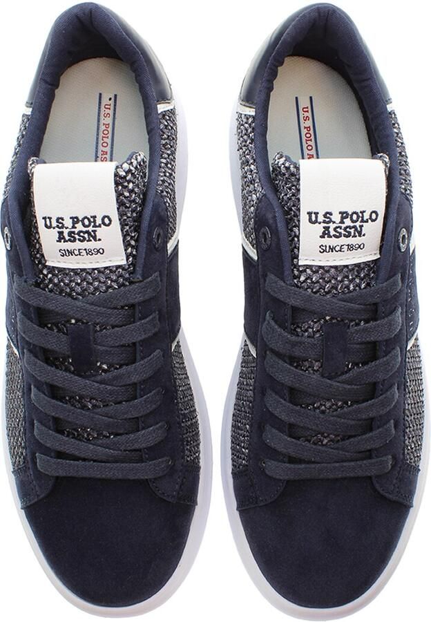 U.S. POLO ASSN. Sneakers laag 'Caius' marine offwhite - Foto 3