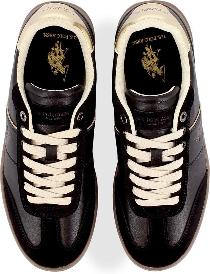 US POLO ASSN. Sneakers laag 'Campy' goud zwart - Foto 2