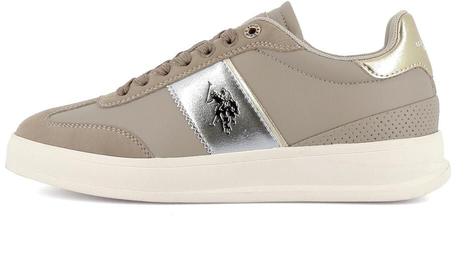 US POLO ASSN. Sneakers laag 'Campy' taupe