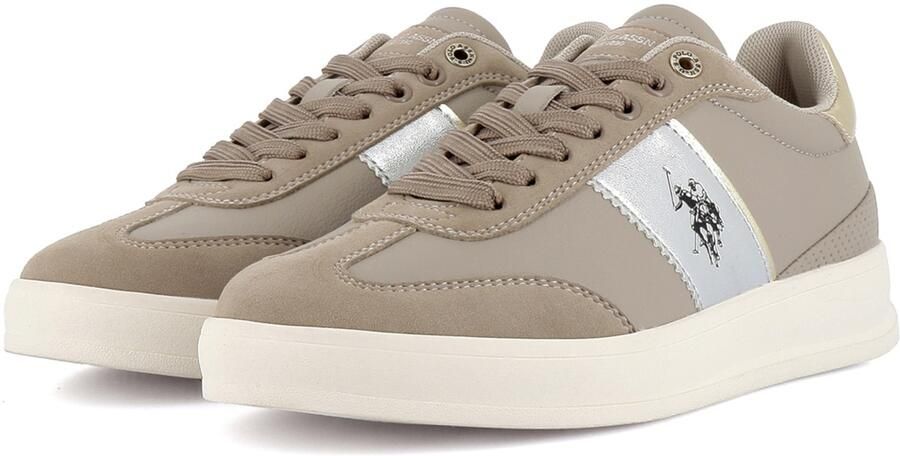 US POLO ASSN. Sneakers laag 'Campy' taupe - Foto 4