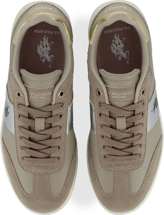 US POLO ASSN. Sneakers laag 'Campy' taupe - Foto 2