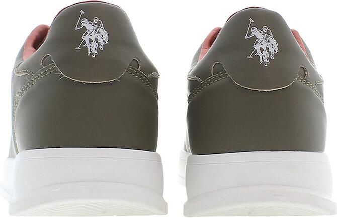 U.S. POLO ASSN. Sneakers laag 'CAMPY002' donkergroen oranje - Foto 6