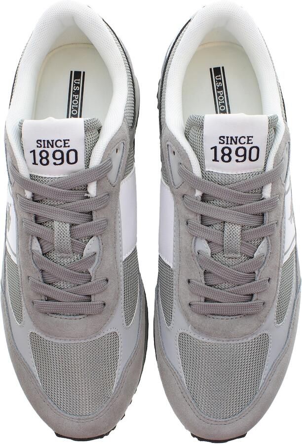 U.S. POLO ASSN. Sneakers laag 'CLEEF007' grijs wit - Foto 3