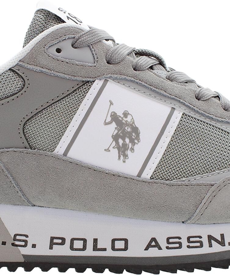 U.S. POLO ASSN. Sneakers laag 'CLEEF007' grijs wit - Foto 2