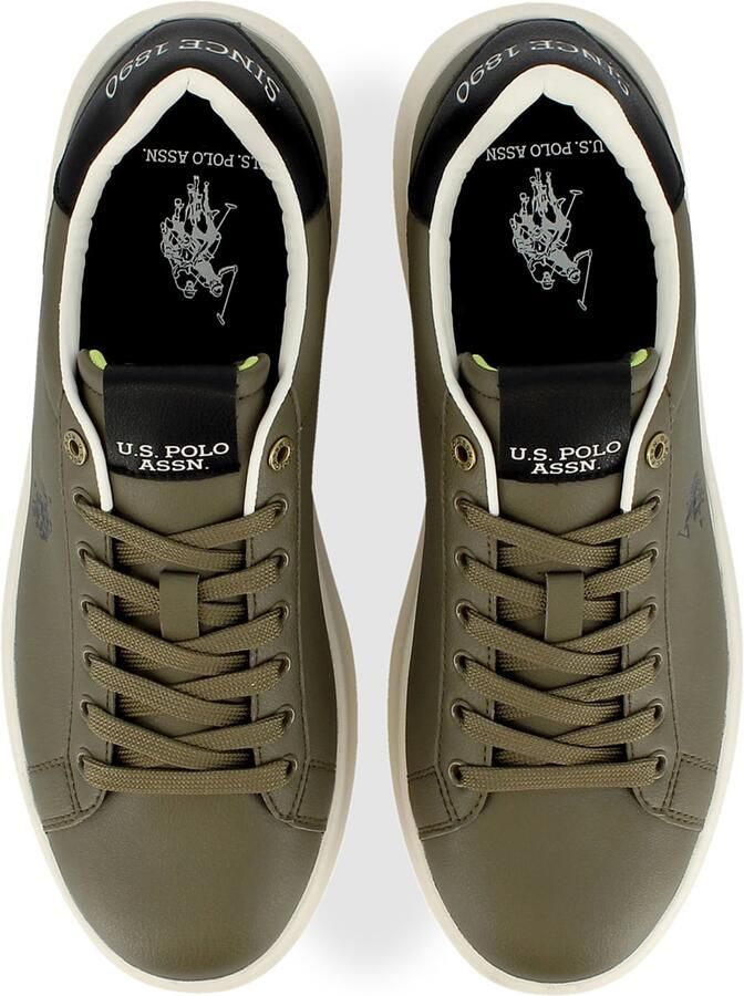 US POLO ASSN. Sneakers laag 'Cody' kaki zwart - Foto 2