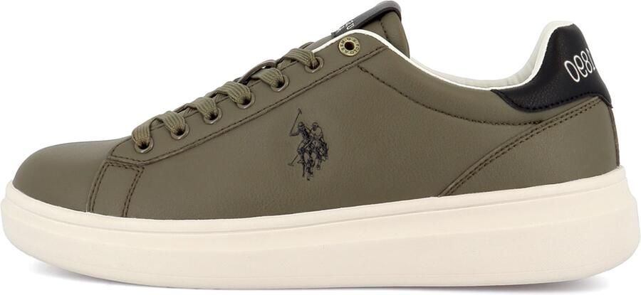 US POLO ASSN. Sneakers laag 'Cody' kaki zwart - Foto 4