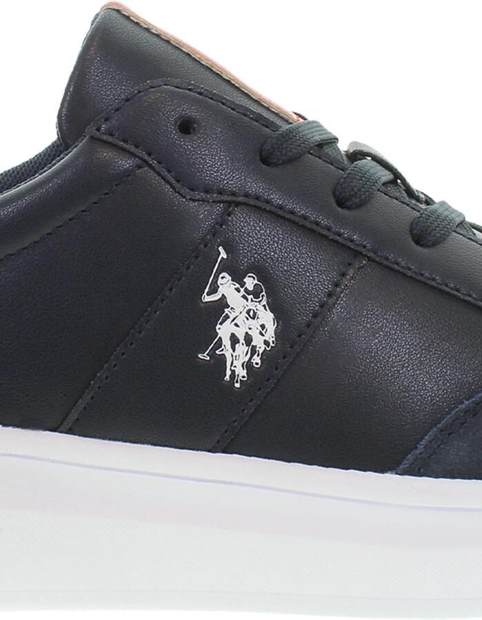 U.S. POLO ASSN. Sneakers laag 'CODY003' donkerblauw rood wit - Foto 3